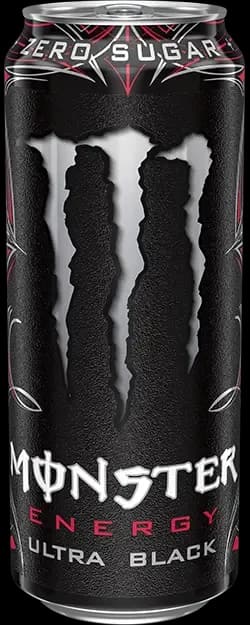 Monster Ultra Black (Crisp Black Cherry)